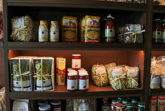 Fresh produce and artisan goods at a roadside stall